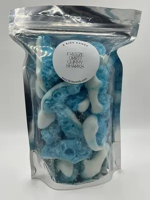 Freeze Dried Candy - Gummy Sharks by 3 Kids Candy