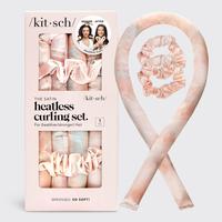 Kitsch Satin Heatless Curling Set - Heatless Hair Curler To Sleep In, Heat Free Curls Overnight, Frizz-Free, Soft Curls - For...
