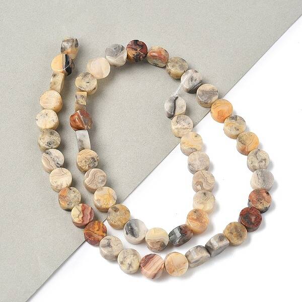 Natural Crazy Agate Beads Strands