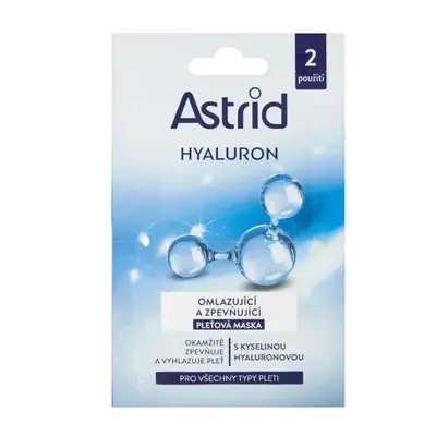 Astrid Rejuvenating and firming face mask with hyaluronic acid 2 x 8 ml