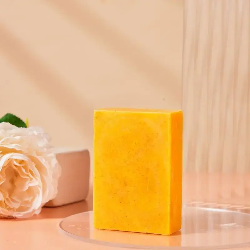 Handmade Soap For Body Wash Face Cleansing Soap Kojic Acid Soap Turmeric Acid Brightening Soap