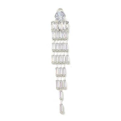 Brass Rhinestone Pendants