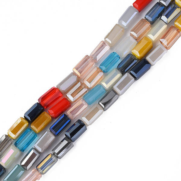Transparent Glass Beads Strands
