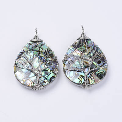 Abalone Shell/Paua Shell Big Pendants