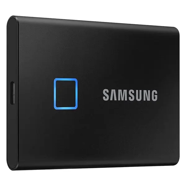 Samsung MU-PC500K | T7 Touch Series 500GB 10Gbps USB 3.2 Gen 2 (Type C) Black Portable Solid State Drive