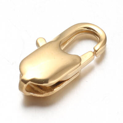 Ion Plating(IP) 304 Stainless Steel Lobster Claw Clasps
