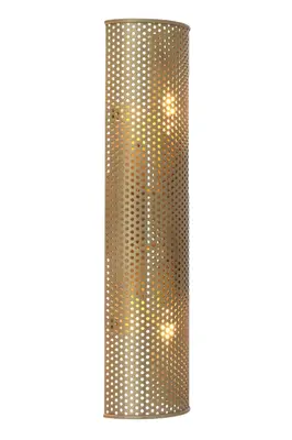 Antique Brass Finish Bold Geometric Wall Lamp L | Eichholtz Morrison