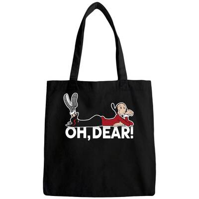 Popeye Olive Oyl Oh Dear Quote Womens Bags Ladies Tee