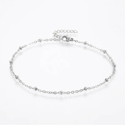 Tarnish Resistant 304 Stainless Steel Anklets