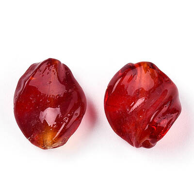 Transparent Handmade Lampwork Beads