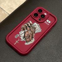 All-In-One, Drop-Resistant Phone Case for a Creative Dollar Design, Offering Camera Protection for iPhone Models 16 Pro Max, ...