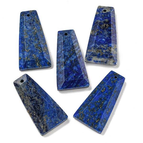 Dyed Natural Lapis Lazuli Pendants