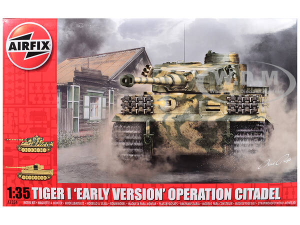 Level 3 Model Kit Tiger I Early Version Tank \