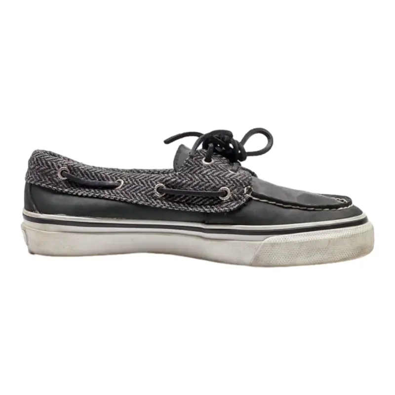 SPERRY Boat Shoes Grey Synthetic Mens UK 8
