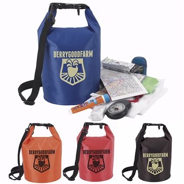 25 Custom Koozie Adventure Dry Sack 10L - Water Resistant
