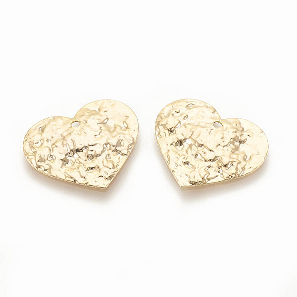 Brass Hammered Pendants