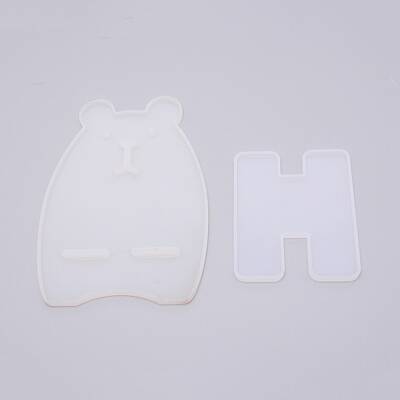 Bear Mobile Phone Holder  Silicone Molds