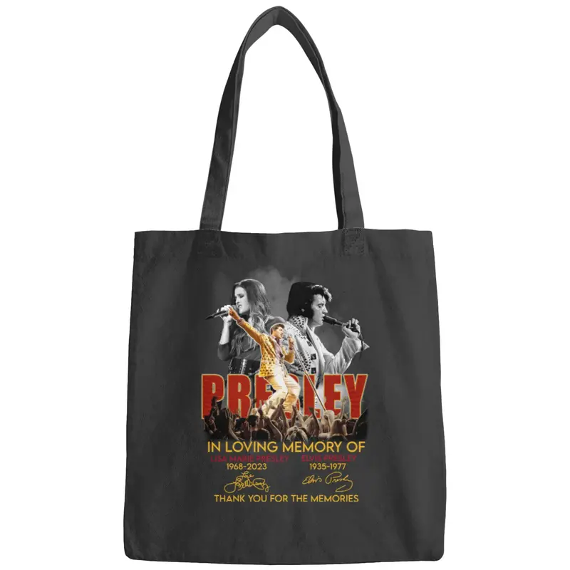 In Loving Memories Of Presley Signatures Bags, Elvis Lovers Bags