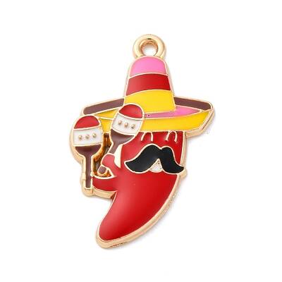Alloy Enamel Pendants