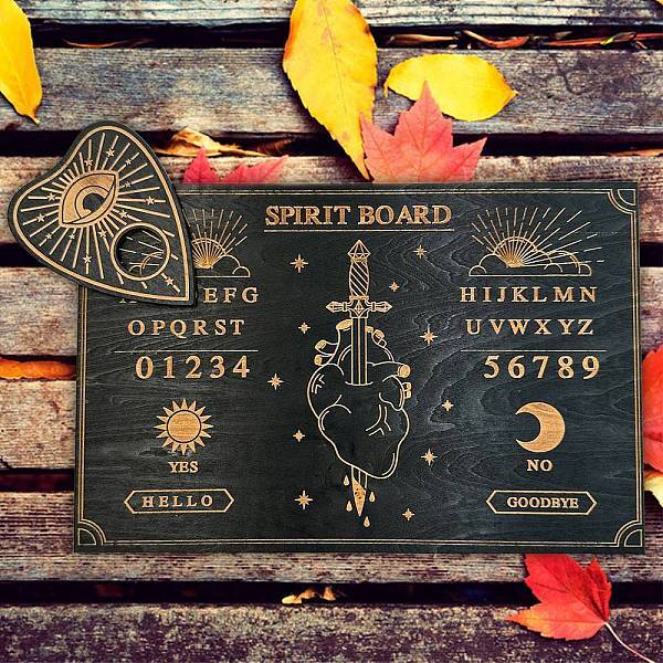 Spirit Talking Board & Planchette Set