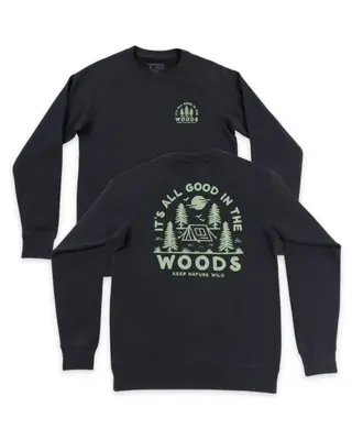 Good in the Woods Unisex Pullover | Coal | Size: 3XL