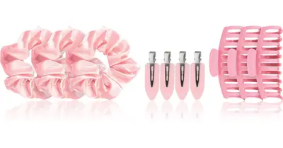 Brushworks Complete Hair Clip & Scrunchie Set Of Hair Ties And Clips