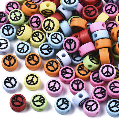 Opaque Acrylic Beads