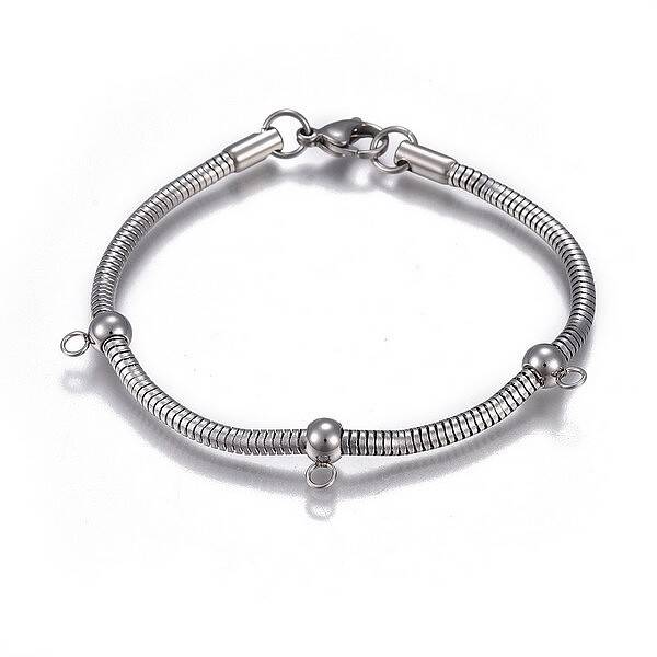 Tarnish Resistant 304 Stainless Steel Bracelet Making