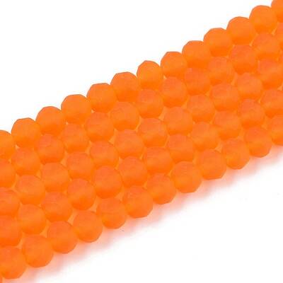 Transparent Glass Beads Strands