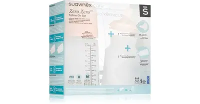 Suavinex Zero Zero Pack Feeding Bottle 270ml + M Pacifier + Silicone Pocket
