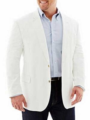 Mens big and tall linen blazer -  big and tall linen blazer