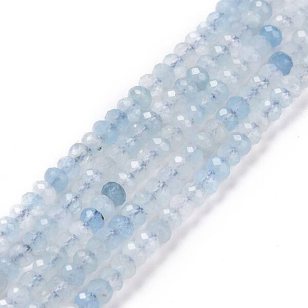Natural Aquamarine Beads Strand