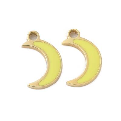 304 Stainless Steel Enamel Charms