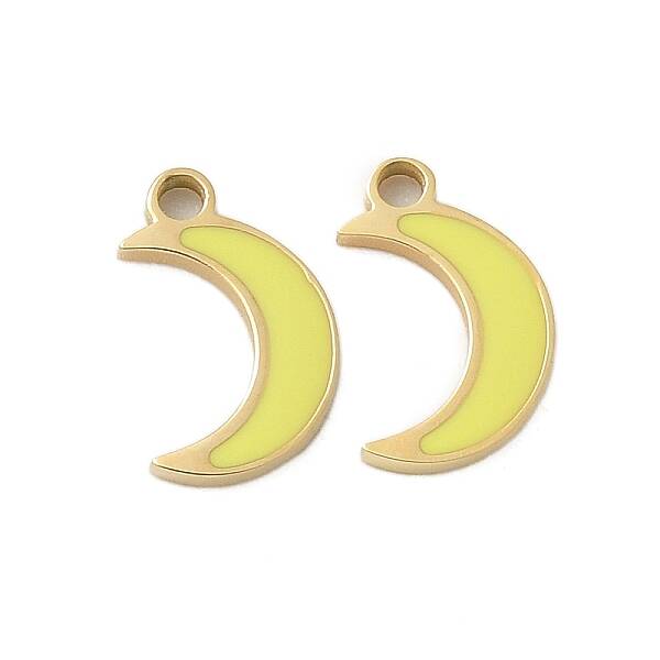 304 Stainless Steel Enamel Charms