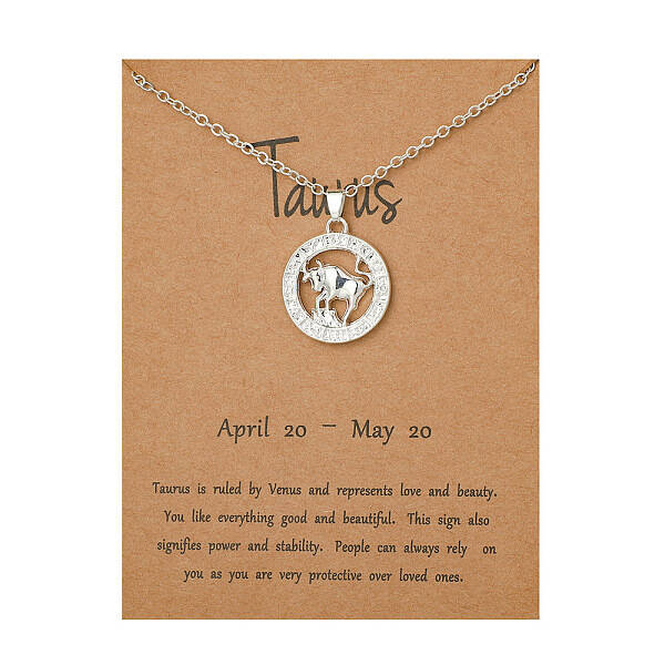 Alloy Constellation Pendant Necklaces