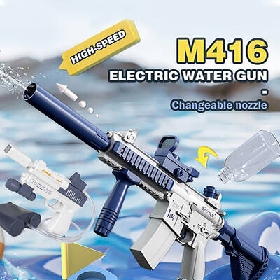 Fully Automatic Electric Water Gun Rechargeable Long-Range Continuous Firing Kids Toys Party Game Gift