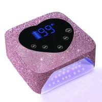 BETE LED Diamond Nail Lamp, 72W UV Light for Gel Nails LED Nail Dryer with 5 Timer, Smart Sensor, 30pcs Long-Lasting LED UV B...