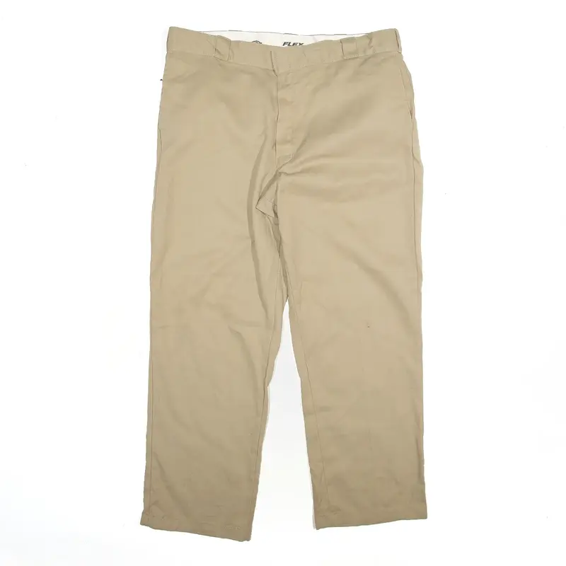 DICKIES 874 Trousers Beige Regular Straight Mens W40 L30
