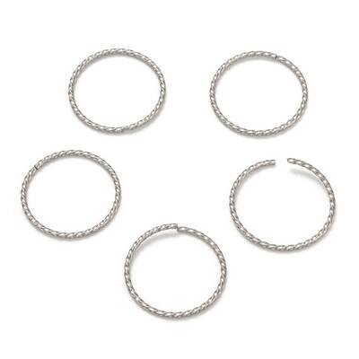 Non-Tarnish 304 Stainless Steel Jump Rings