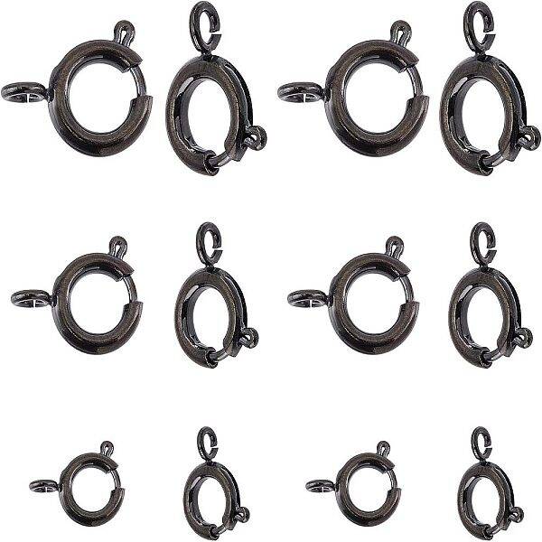 304 Stainless Steel Smooth Surface Spring Ring Clasps