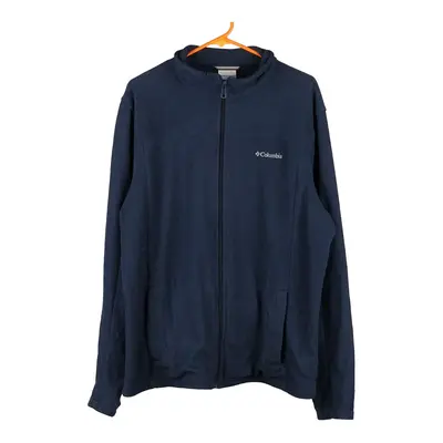 Columbia Fleece - Large Navy Polyester