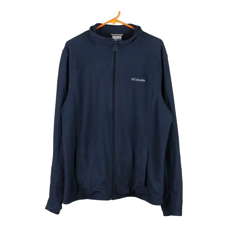 Columbia Fleece - Large Navy Polyester