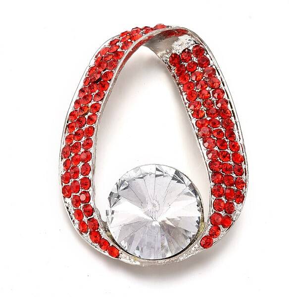 Alloy Rhinestone Big Pendants
