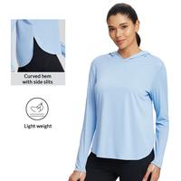 baleaf Women's UPF50+ Sun Protection Hoodie UV SPF Long Sleeve Clothing Rashguard Hiking Fishing Outdoor Lightweight Sport Ex...