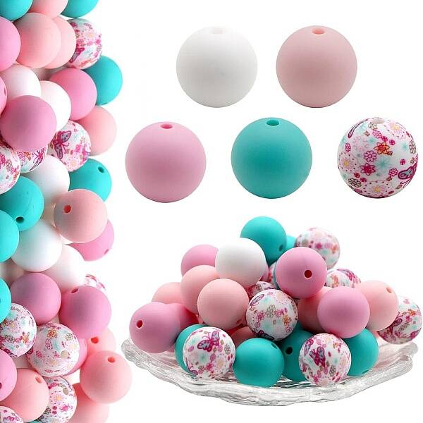 Food Grade Silicone Focal Beads