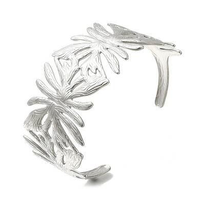 304 Stainless Steel Cuff Ring for Women