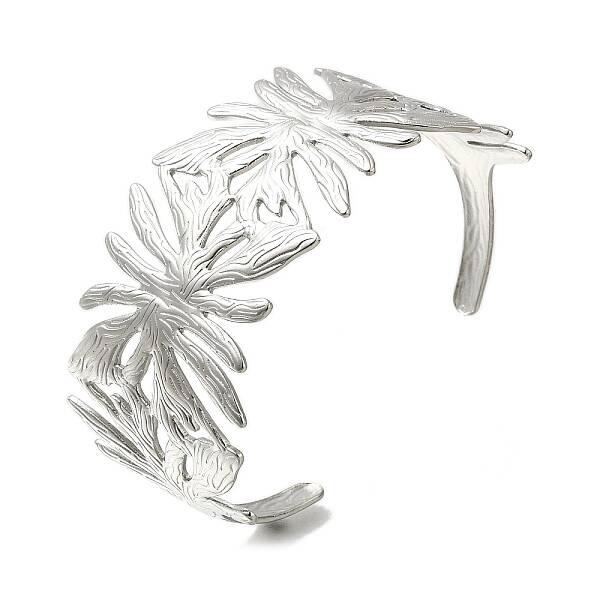 304 Stainless Steel Cuff Ring for Women