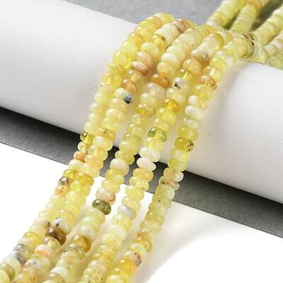 Natural Yellow Opal Beads Strands