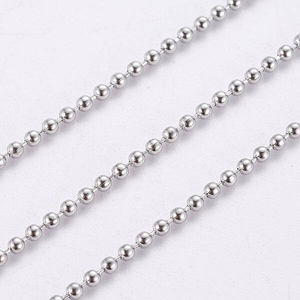 Tarnish Resistant 304 Stainless Steel Ball Chains