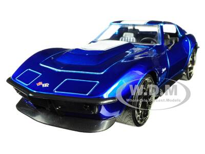1969 Chevrolet Corvette Stingray ZL-1 Blue with White Stripe \